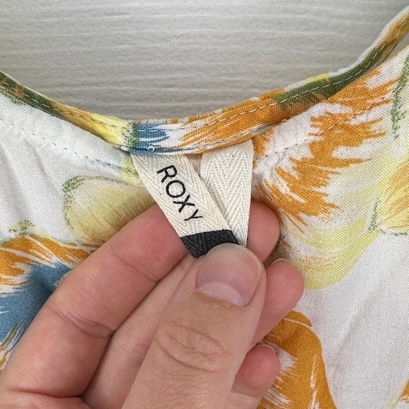 Roxy Hibiscus Floral Spaghetti Strap Mini Dress - Picture 5 of 10
